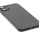 Apple iPhone 12 Housing with Small Parts (No Charger Flex) - Black Pulled C