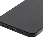 Apple iPhone 12 Housing with Small Parts (No Charger Flex) - Black Pulled C