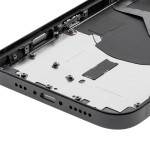 Apple iPhone 12 Housing with Small Parts (No Charger Flex) - Black Pulled C