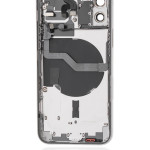 Apple iPhone 12 Housing with Small Parts (No Charger Flex) - White Pulled A