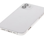 Apple iPhone 12 Housing with Small Parts (No Charger Flex) - White Pulled A