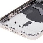 Apple iPhone 12 Housing with Small Parts (No Charger Flex) - White Pulled A