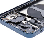 Apple iPhone 12 Housing with Small Parts (No Charger Flex) - Blue Pulled B