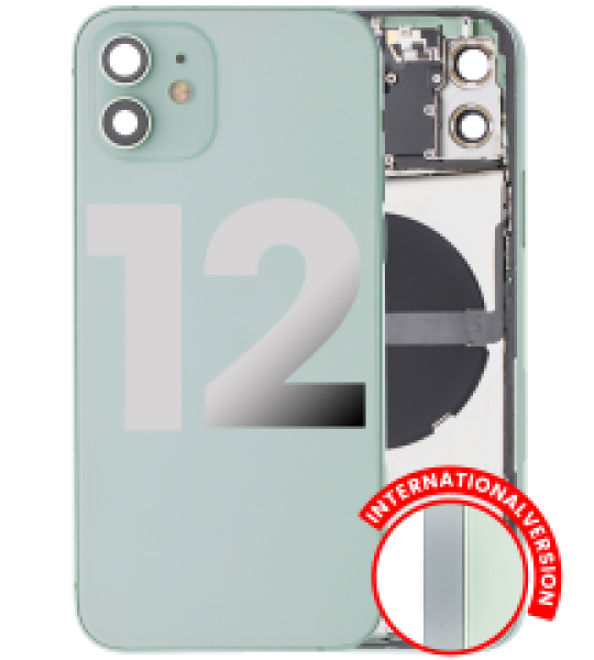 Apple iPhone 12 Housing with Small Parts (No Charger Flex) - Green Pulled B