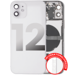Apple iPhone 12 Housing with Small Parts (No Charger Flex) - White Pulled A