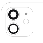 Apple iPhone 12 / 12 Mini Back Camera Lens 2 Piece Set OEM-Equivalent