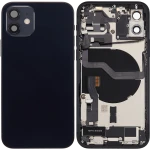 Apple iPhone 12 Housing with Small Parts - Black Pulled B