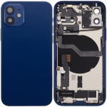 Apple iPhone 12 Housing with Small Parts - Blue Pulled C