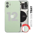 Apple iPhone 12 Housing with Small Parts (No Charger Flex) - Green Pulled B