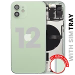 Apple iPhone 12 Housing with Small Parts (No Charger Flex) - Green Pulled B