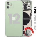 Apple iPhone 12 Housing with Small Parts - Green Pulled A