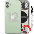 Apple iPhone 12 Housing with Small Parts - Green Pulled A