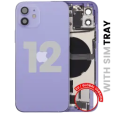 Apple iPhone 12 Housing with Small Parts - Purple Pulled A
