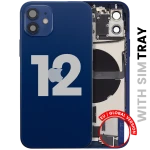 Apple iPhone 12 Housing with Small Parts - Blue Pulled B