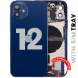 Apple iPhone 12 Housing with Small Parts - Blue Pulled B