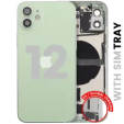 Apple iPhone 12 Housing with Small Parts - Green Pulled B