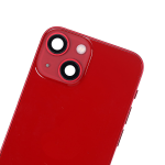 Apple iPhone 13 Mini Housing with Small Parts (No Charger Flex) - Red Pulled C
