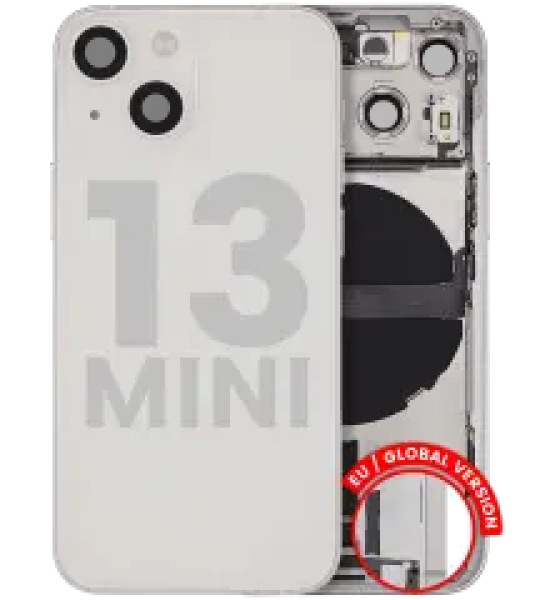 Apple iPhone 13 Mini Housing with Small Parts - Starlight Pulled C