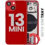 Apple iPhone 13 Mini Housing with Small Parts - Red Pulled B