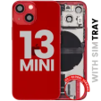 Apple iPhone 13 Mini Housing with Small Parts - Red Pulled B