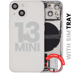 Apple iPhone 13 Mini Housing with Small Parts - Starlight Pulled B