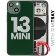 Apple iPhone 13 Mini Housing with Small Parts - Green Pulled C