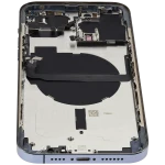 Apple iPhone 13 Pro Max Housing with Small Parts (No Charger Flex) - Sierra Blue Pulled C