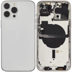 Apple iPhone 13 Pro Max Housing with Small Parts (No Charger Flex) - Silver Pulled B