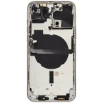 Apple iPhone 13 Pro Max Housing with Small Parts (No Charger Flex) - Silver Pulled B