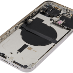 Apple iPhone 13 Pro Max Housing with Small Parts (No Charger Flex) - Silver Pulled B