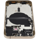 Apple iPhone 13 Pro Max Housing with Small Parts (No Charger Flex) - Gold Pulled B