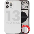 Apple iPhone 13 Pro Max Housing with Small Parts - Silver Pulled B
