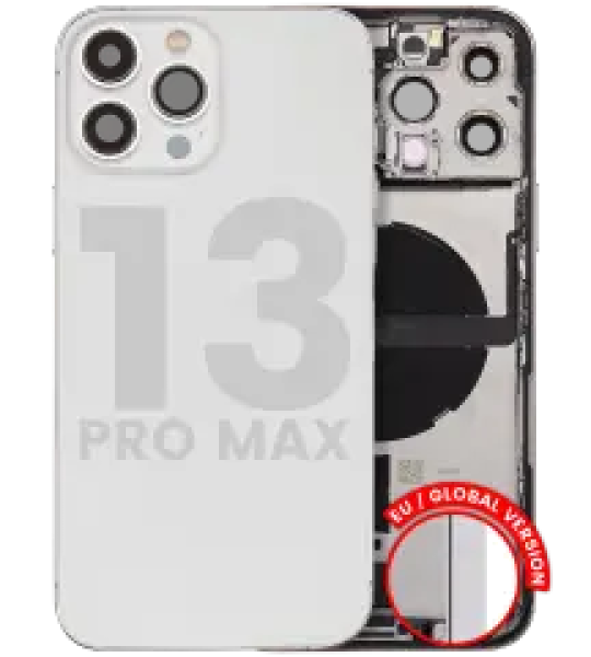 Apple iPhone 13 Pro Max Housing with Small Parts - Silver Pulled B