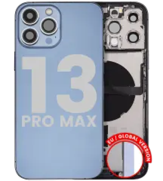 Apple iPhone 13 Pro Max Housing with Small Parts - Sierra Blue Pulled A
