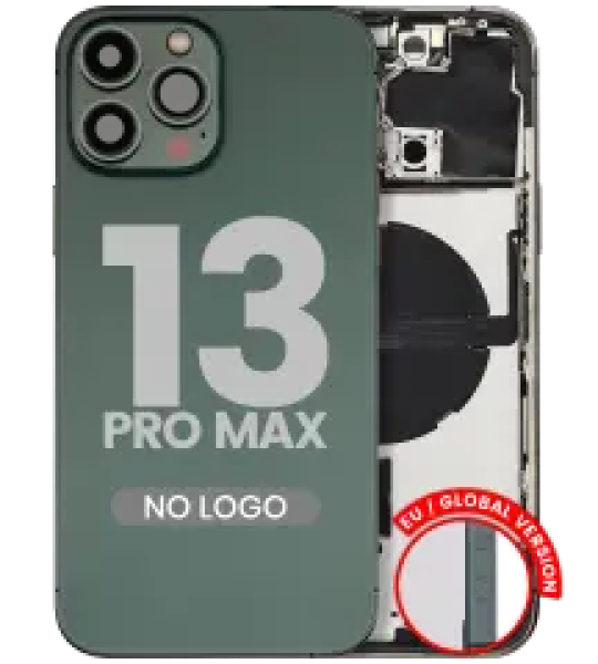 Apple iPhone 13 Pro Max Housing with Small Parts (No Charger Flex) - Alpine Green AM Plus