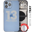 Apple iPhone 13 Pro Max Housing with Small Parts - Sierra Blue Pulled A