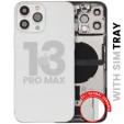 Apple iPhone 13 Pro Max Housing with Small Parts - Silver Pulled A