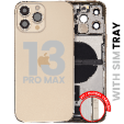 Apple iPhone 13 Pro Max Housing with Small Parts - Gold Pulled B