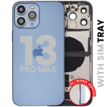 Apple iPhone 13 Pro Max Housing with Small Parts - Sierra Blue Pulled B