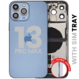 Apple iPhone 13 Pro Max Housing with Small Parts - Sierra Blue Pulled B
