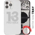 Apple iPhone 13 Pro Max Housing with Small Parts - Silver Pulled B