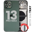 Apple iPhone 13 Pro Max Housing with Small Parts - Green Pulled C