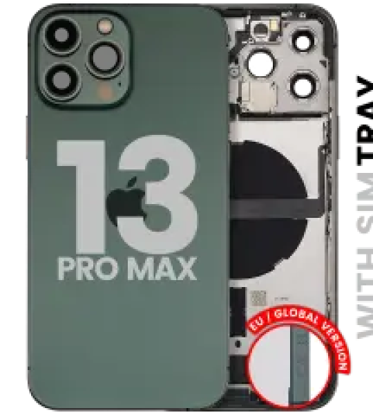 Apple iPhone 13 Pro Max Housing with Small Parts - Green Pulled C