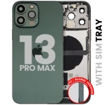 Apple iPhone 13 Pro Max Housing with Small Parts - Green Pulled C