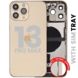 Apple iPhone 13 Pro Max Housing with Small Parts - Gold Pulled C