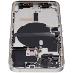 Apple iPhone 13 Pro Housing with Small Parts (No Charger Flex) - Silver Pulled B