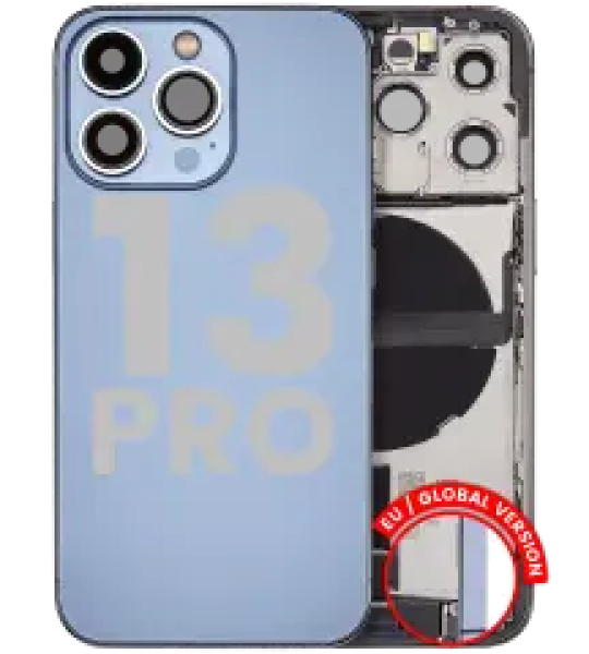 Apple iPhone 13 Pro Housing with Small Parts - Sierra Blue Pulled C