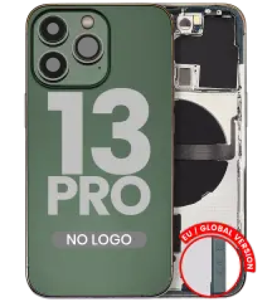 Apple iPhone 13 Pro Housing with Small Parts (No Charger Flex) - Alpine Green AM Plus