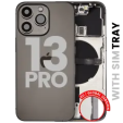 Apple iPhone 13 Pro Housing with Small Parts (No Charger Flex) - Graphite Pulled C