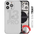 Apple iPhone 13 Pro Housing with Small Parts - Silver Pulled B